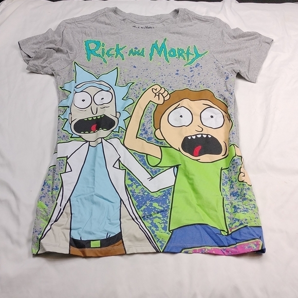 Rick & Morty juniors size XL t-shirt - Picture 2 of 6